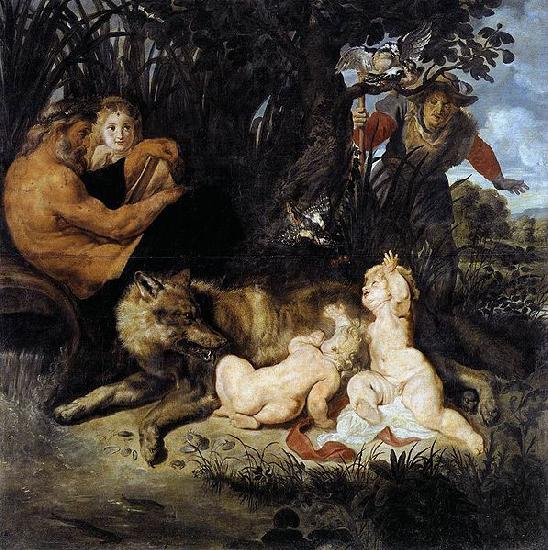 Peter Paul Rubens Romulus and Remus. France oil painting art